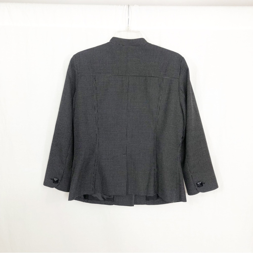 Sandro Sportswear Blazer Jacket, Size Medium, Black White - Picture 2 of 3